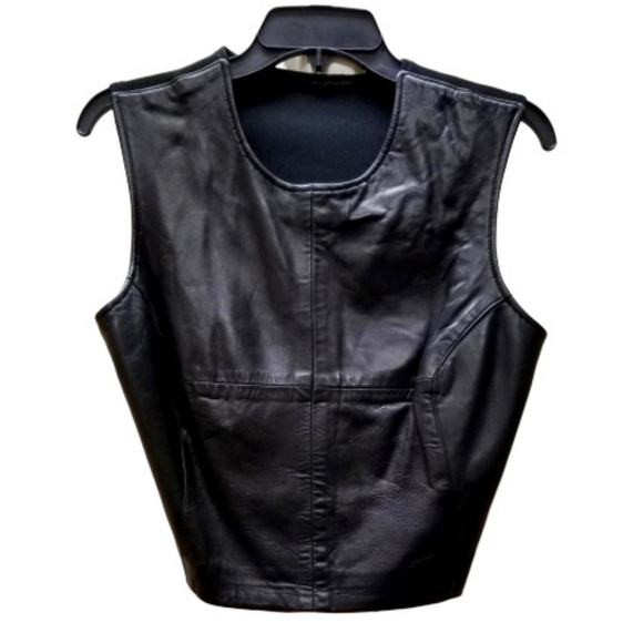 Siena Collection Tops - Siena Collection Leather Tank Top